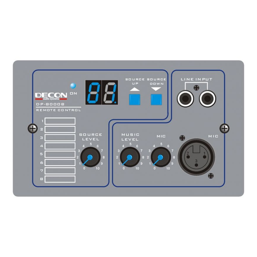 DP-8000B  Decon