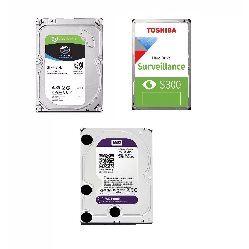 1 TB HDD GÜVENLİK DİSKİ WD/TOSHİBA/SEAGATE