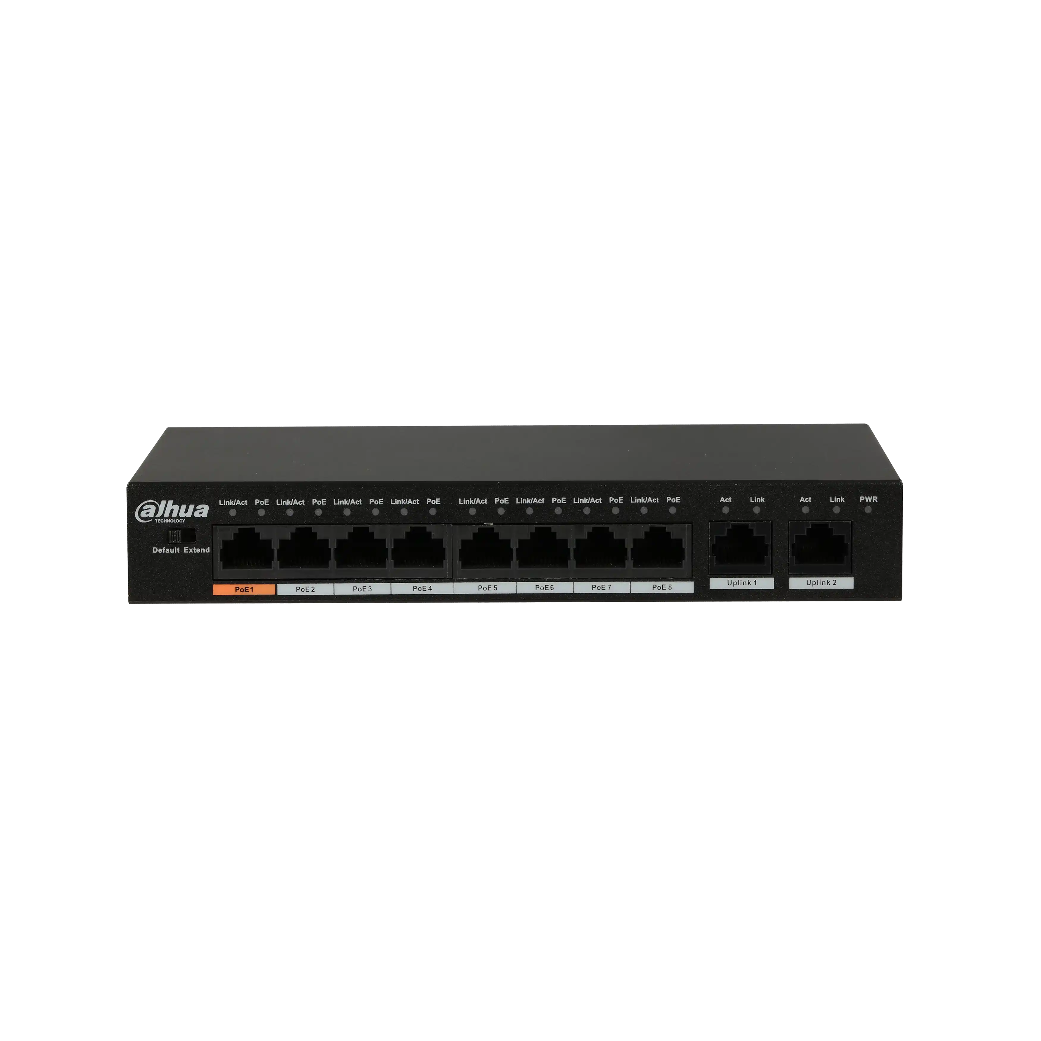 PFS3010-8ET-96 8 Port PoE Switch (8FE PoE + 2GE Toplam 96W PoE) 