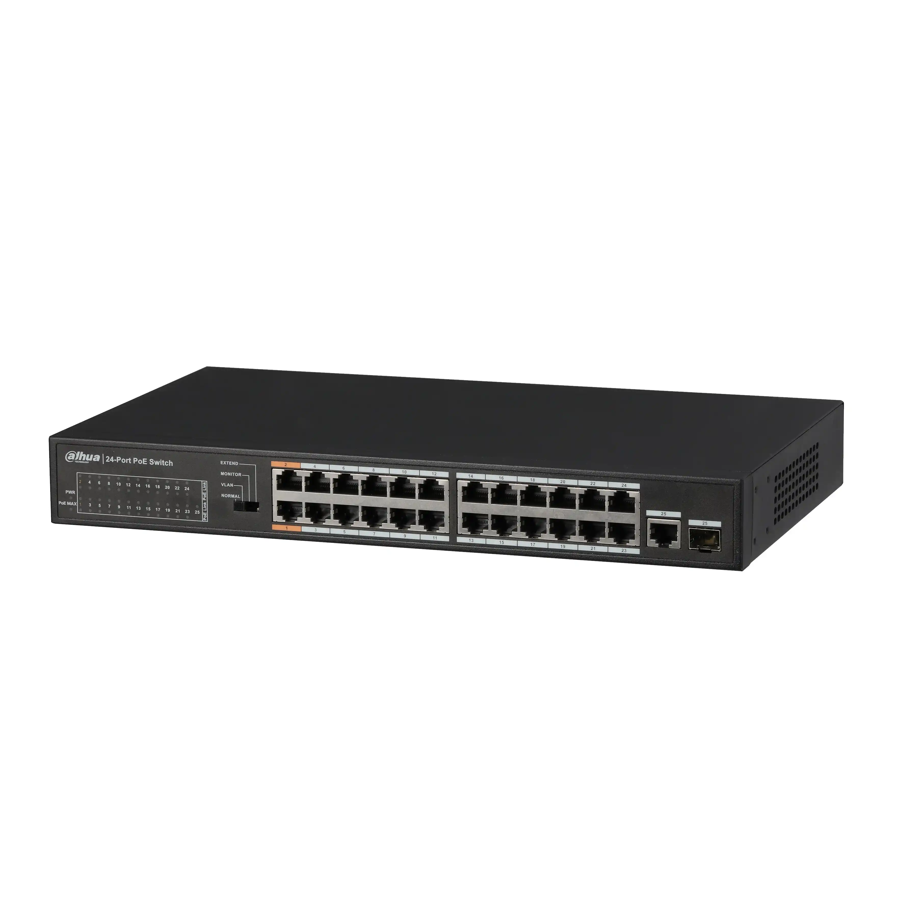 PFS3125-24ET-190 24 Port PoE Switch (24FE PoE + 1GE Kombo + 1GE SFP Kombo Toplam 190W PoE ) 