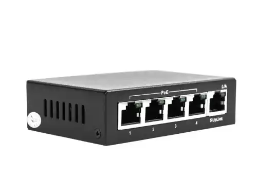 CNET CSH-504FP 5 PORT 10/100 POE 65W SWİCH 