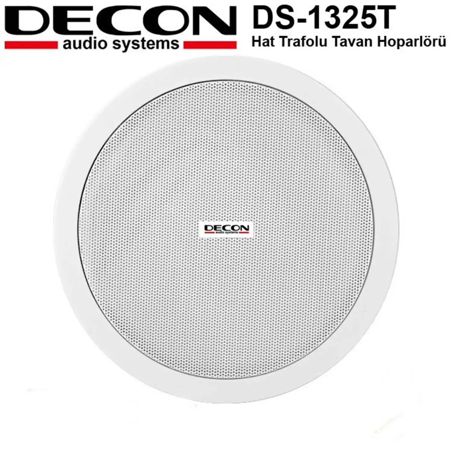 DECON DS-1325T  13cm TRAFOLU BEYAZ 