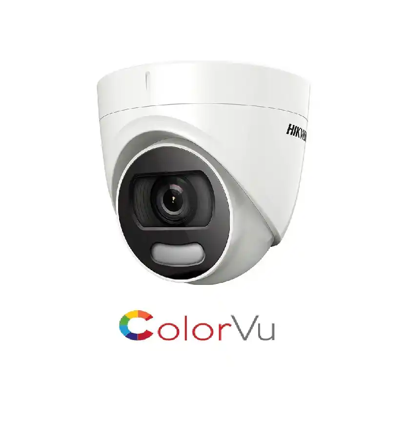 DS-2CD1327G0-LUF Dahili mikrofon 2 MP IP Sesli ColorVu Dome Kamera 