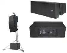 KS T28 A 2 Yollu Aktif 2 x 8'' Line Array Hoparlör (DSP) 