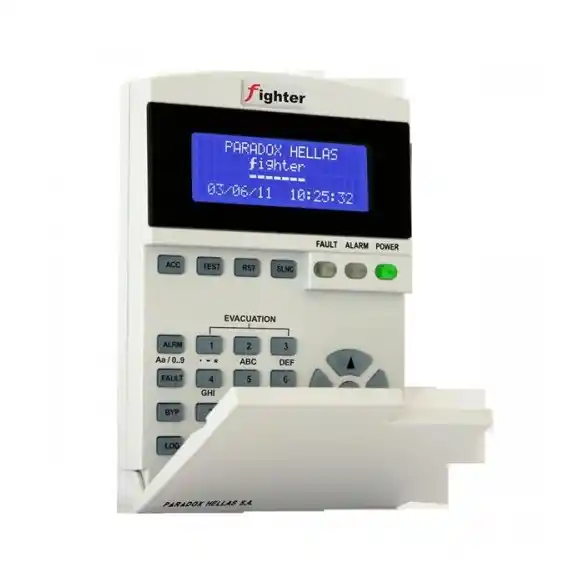 LCD KEYPAD PARADOX HELLAS FIGHTER SERİSİ STAND-ALONE LCD KEYPAD 