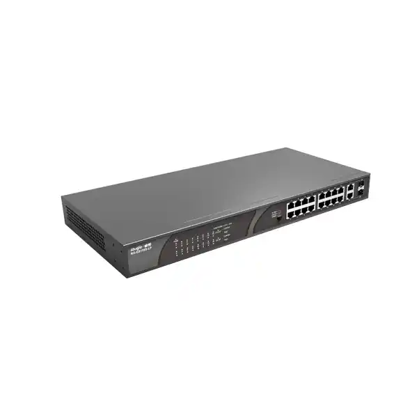 RG-ES118S-LP 16-Port 100Mbps + 2-Combo Port 1000Mbps 