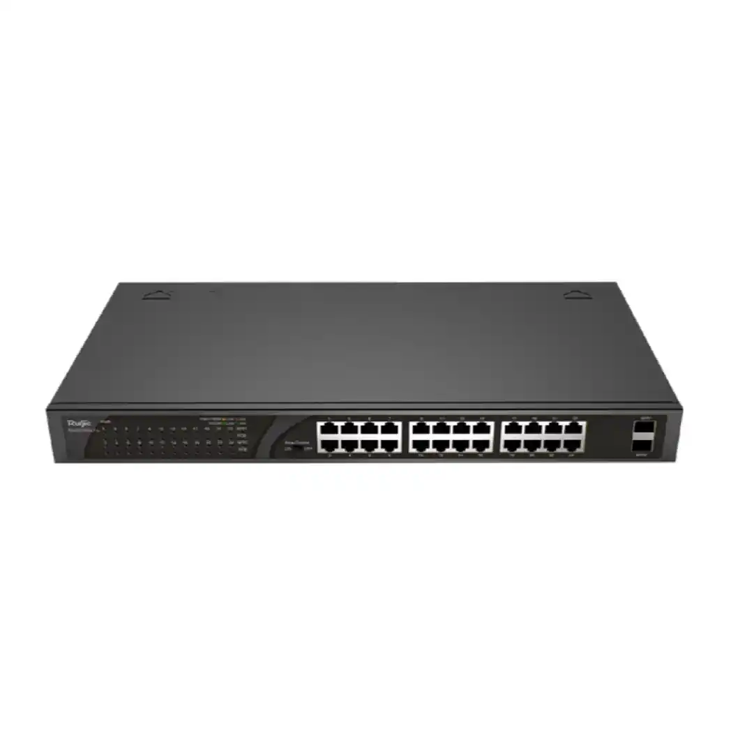 RG-ES126G-LP-L 24-Port Gigabit Yönetilemez Switch 