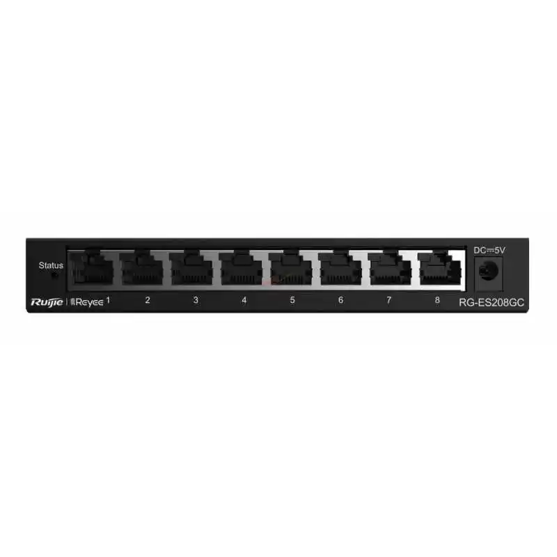 RG-ES208GC 8-Port Gigabit Smart Switch 