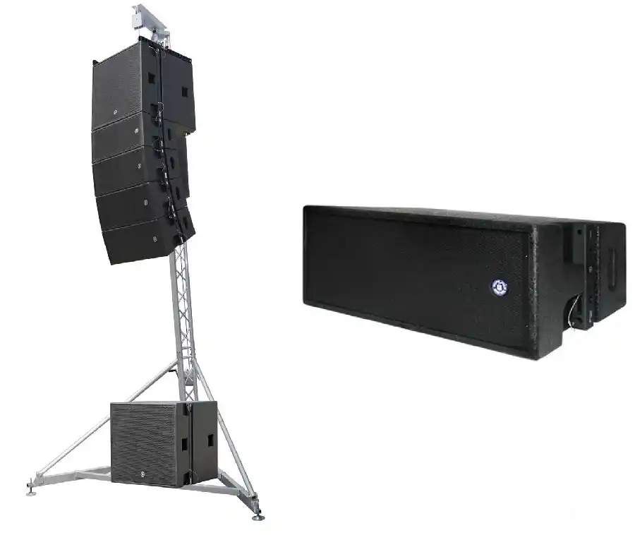 T-ARRAY SAT28P+HD 2 x 8 '' 2 YOLLU LINE ARRAY PASİF SATTELITE 