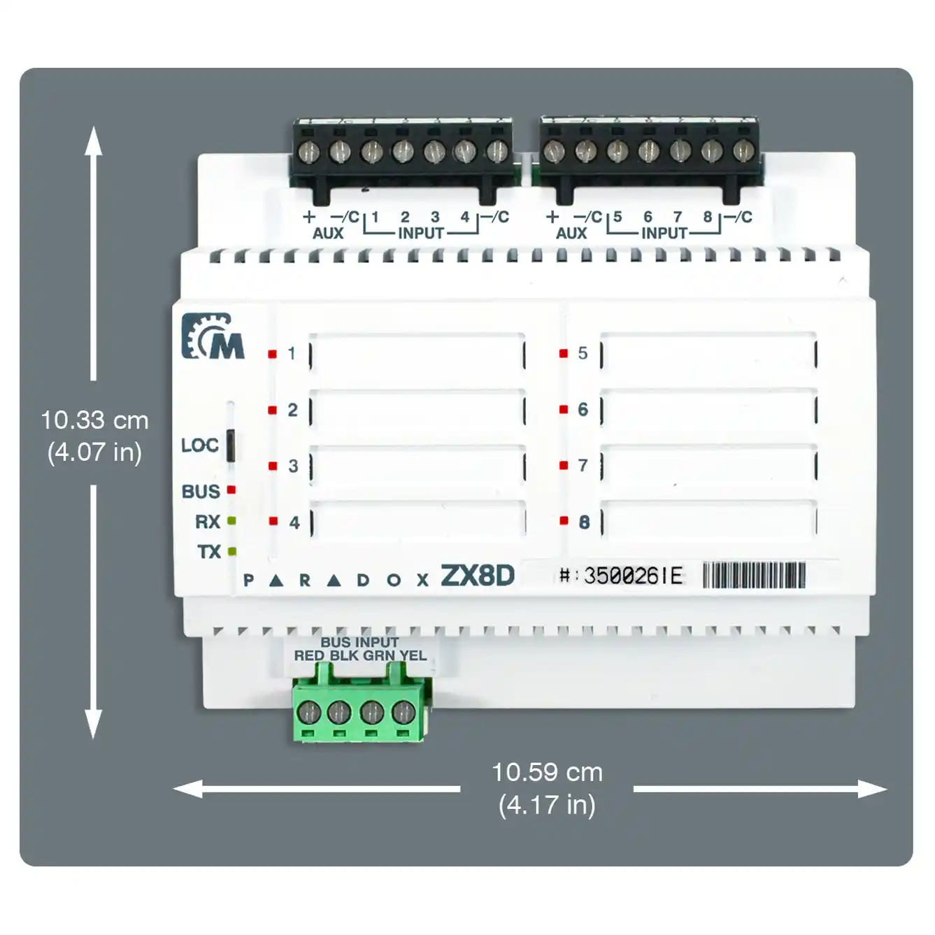 ZX8D 8 Zon genişleme modülü 